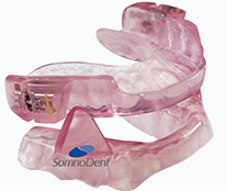 Somnodent sleep apnea oral appliance